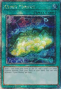 Cynet Mining (V.5 - Quarter Century Secret Rare) - Quarter Century Bonanza (Quarter Century Secret Rare) [RA03-067]