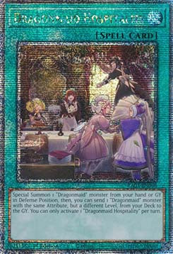 Dragonmaid Hospitality (V.5 - Quarter Century Secret Rare) - Quarter Century Bonanza (Quarter Century Secret Rare) [RA03-068]