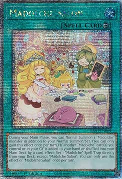 Madolche Salon (V.5 - Quarter Century Secret Rare) - Quarter Century Bonanza (Quarter Century Secret Rare) [RA03-069]