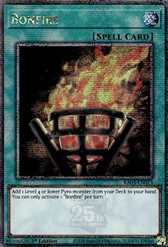 Bonfire (V.5 - Quarter Century Secret Rare) - Quarter Century Bonanza (Quarter Century Secret Rare) [RA03-073]