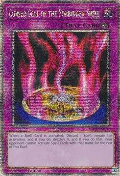 Cursed Seal of the Forbidden Spell (V.5 - Quarter Century Secret Rare) - Quarter Century Bonanza (Quarter Century Secret Rare) [RA03-076]