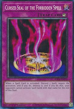 Cursed Seal of the Forbidden Spell (V.6 - Collectors Rare) - Quarter Century Bonanza (Collectors Rare) [RA03-076]