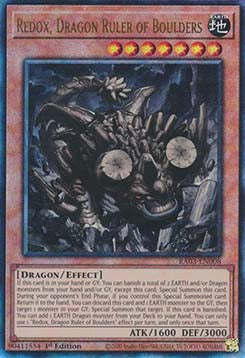 Redox, Dragon Ruler of Boulders (V.7 - Ultimate Rare) - Quarter Century Bonanza (Ultimate Rare) [RA03-008]