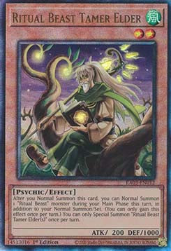 Ritual Beast Tamer Elder (V.7 - Ultimate Rare) - Quarter Century Bonanza (Ultimate Rare) [RA03-012]