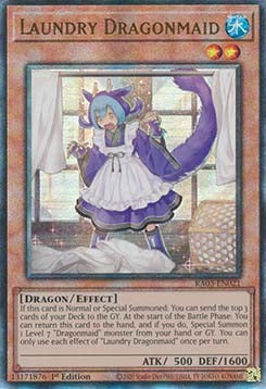 Laundry Dragonmaid (V.7 - Ultimate Rare) - Quarter Century Bonanza (Ultimate Rare) [RA03-021]