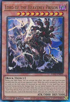 Lord of the Heavenly Prison (V.7 - Ultimate Rare) - Quarter Century Bonanza (Ultimate Rare) [RA03-029]