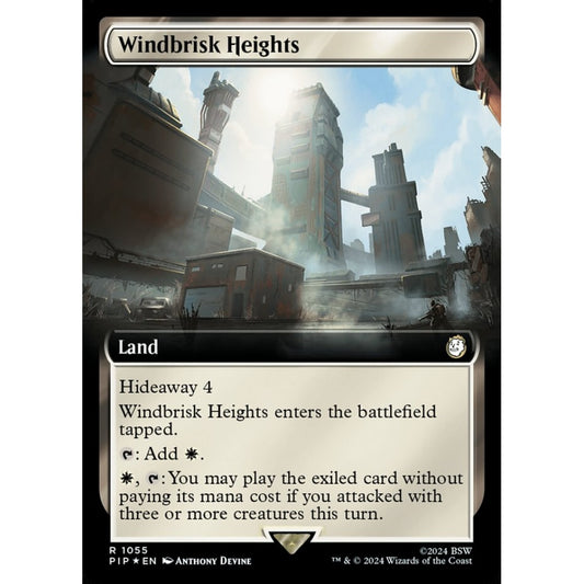 Windbrisk Heights rare 1055 Magic the Gathering Fallout