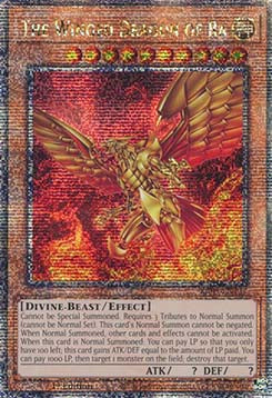 The Winged Dragon of Ra (V.2 - Quarter Century Secret Rare) - Quarter Century Bonanza (Quarter Century Secret Rare) [RA03-137]