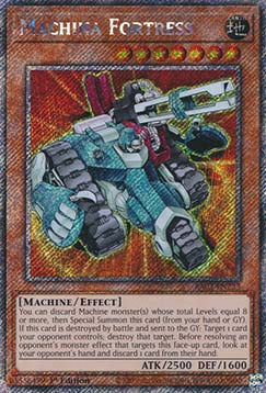 Machina Fortress (V.1 - Platinum Secret Rare) - Quarter Century Bonanza (Platinum Secret Rare) [RA03-233]