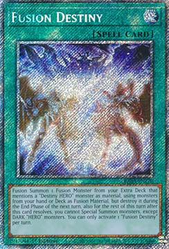 Fusion Destiny (V.1 - Platinum Secret Rare) - Quarter Century Bonanza (Platinum Secret Rare) [RA03-270]