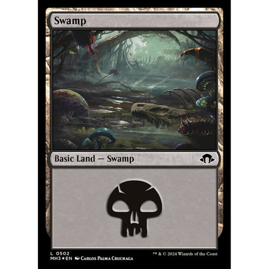 Swamp, 502, common, Magic: The Gathering, Modern Horizons 3