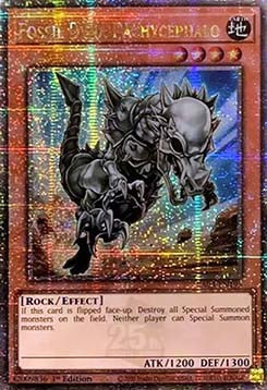 Fossil Dyna Pachycephalo (V.2 - Quarter Century Secret Rare) - Quarter Century Bonanza (Quarter Century Secret Rare) [RA03-195]