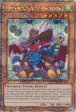 Quickdraw Synchron (V.2 - Quarter Century Secret Rare) - Quarter Century Bonanza (Quarter Century Secret Rare) [RA03-228]