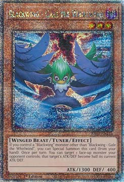 Blackwing - Gale the Whirlwind (V.2 - Quarter Century Secret Rare) - Quarter Century Bonanza (Quarter Century Secret Rare) [RA03-215]