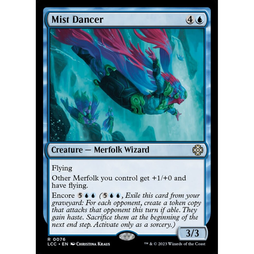 Mist Dancer rare 76 Magic the Gathering The Lost Caverns of Ixalan Commander