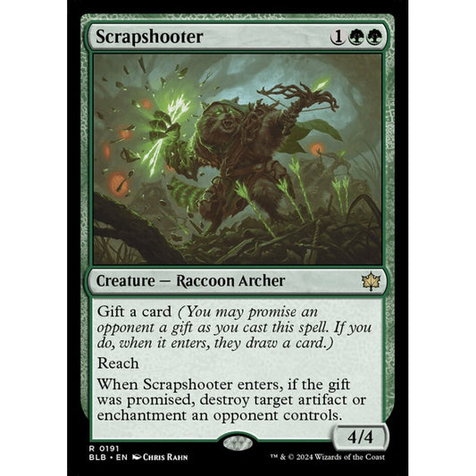 Scrapshooter, 191, rare, Magic: The Gathering, Bloomburrow