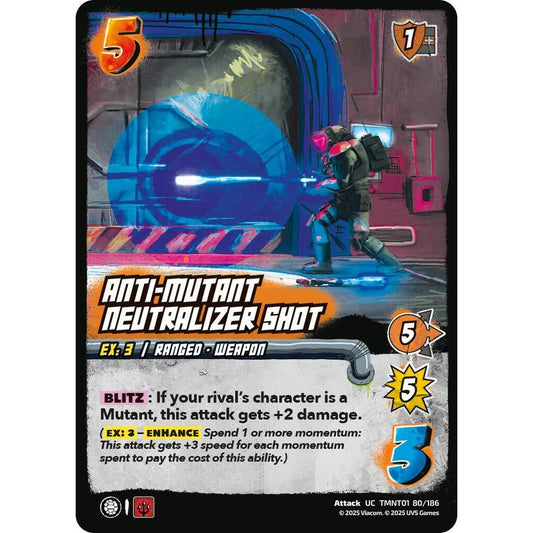 Anti-Mutant Neutralizer Shot 80/186 TMNT01 Universus Teenage Mutant Ninja Turtles Attack UC