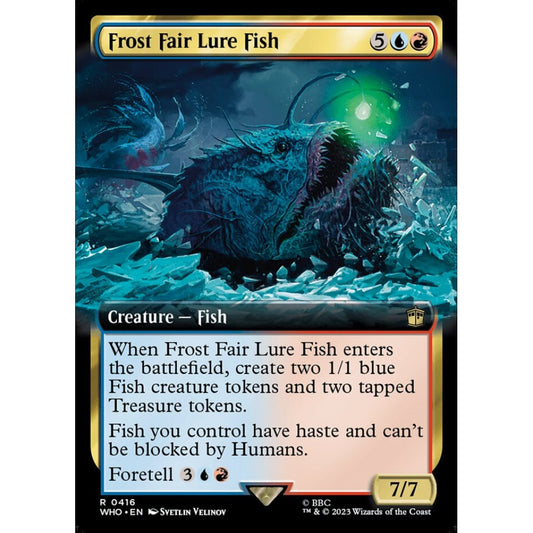 Frost Fair Lure Fish rare 416 Magic the Gathering Doctor Who