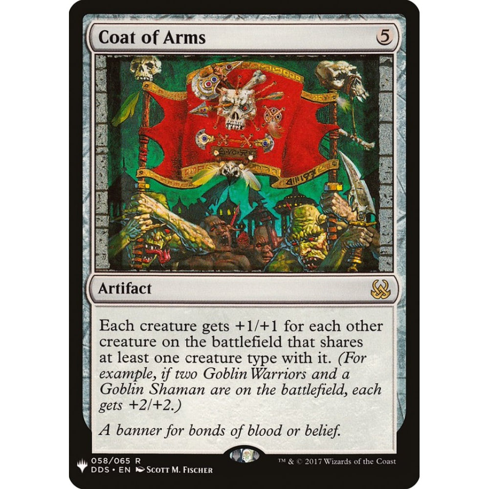 Coat of Arms - DDS-58 R PLST – Card Goblin