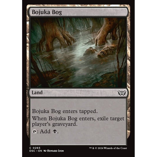 Bojuka Bog, 265, common, Magic: The Gathering, Duskmourn: House of Horror