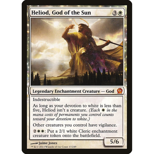 Heliod, God of the Sun mythic 17 Magic the Gathering Theros
