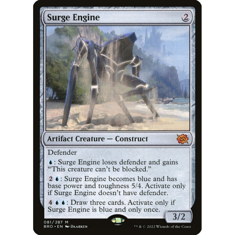 Surge Engine mythic 81 Magic the Gathering The Brothers' War