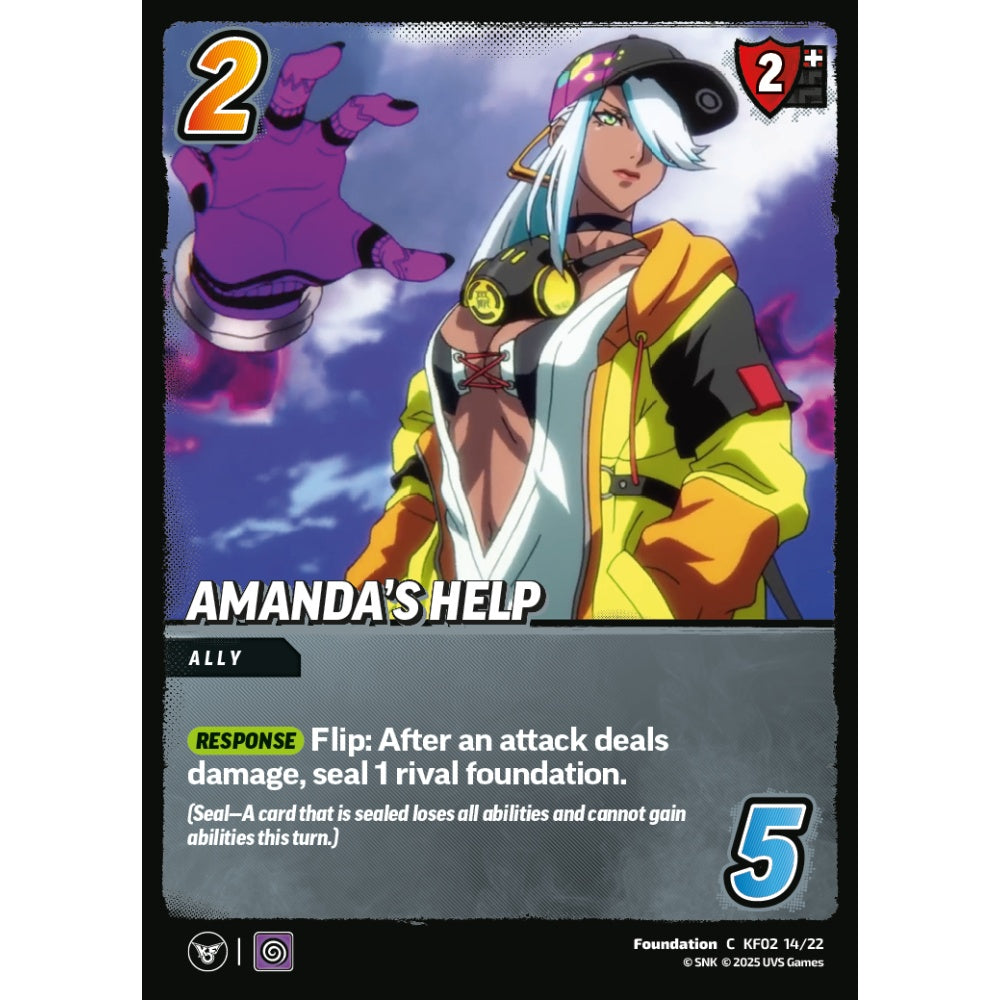 Amanda’s Help 14/22 KF02 Universus The King of Fighters XV: Challenger Series: Team Rival Foundation C