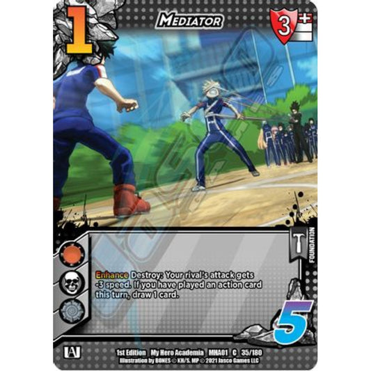 Mediator, 35/180, C, UniVersus, MHA01 My Hero Academia