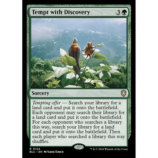 Tempt with Discovery, 124, rare, Magic: The Gathering, Bloomburrow
