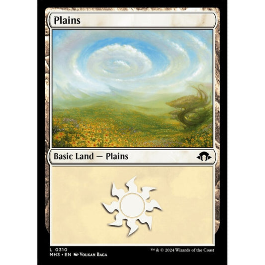Plains, 310, common, Magic: The Gathering, Modern Horizons 3