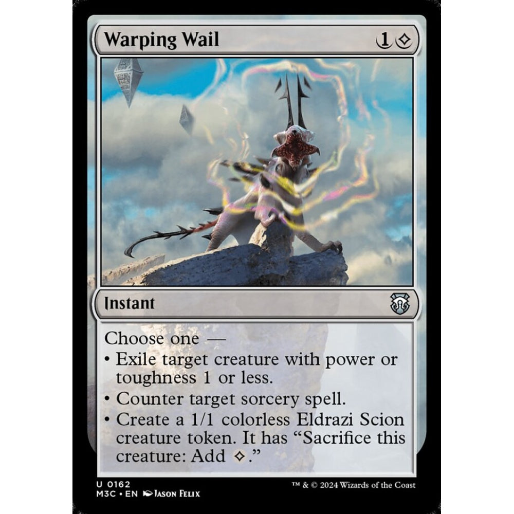Warping Wail, 162, uncommon, Magic: The Gathering, Modern Horizons 3