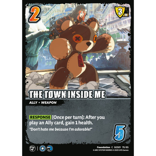 The Town Inside Me 79/85 Universus Card Game Guilty Gear -Strive- C Non-Foil