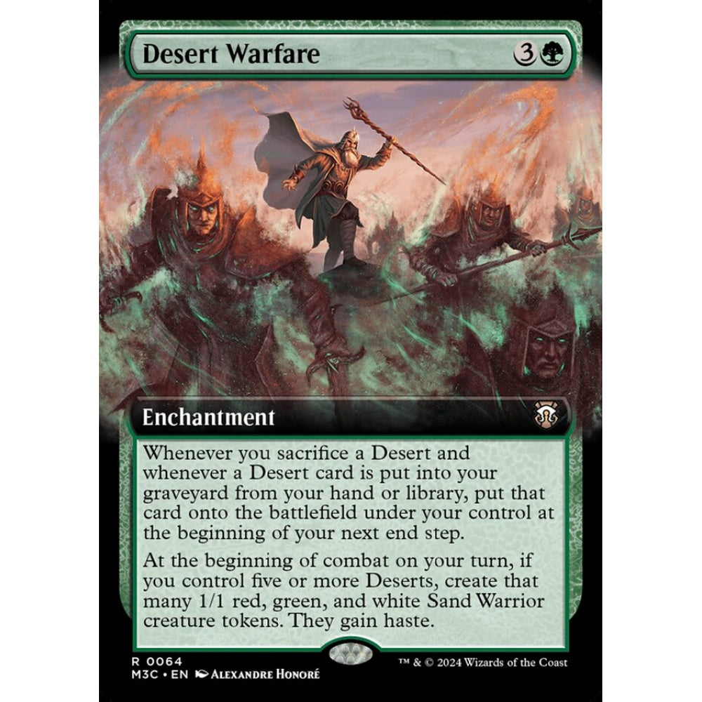 Desert Warfare, 64, rare, Magic: The Gathering, Modern Horizons 3