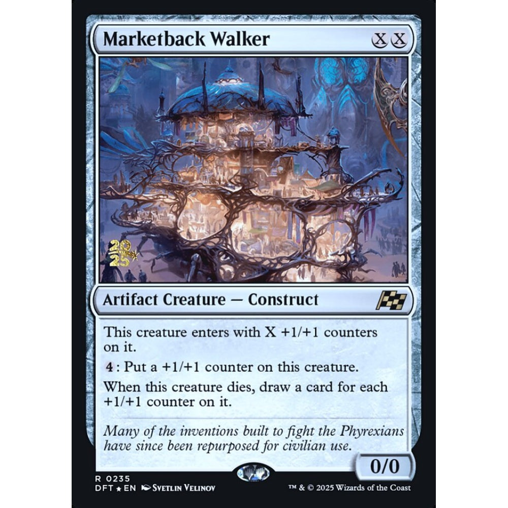 Marketback Walker rare 235s Magic the Gathering Aetherdrift Promos