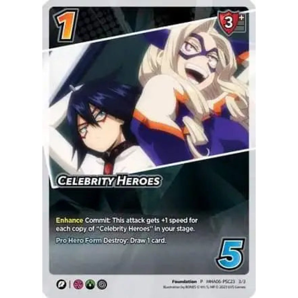 Celebrity Heroes, 3/3, P, UniVersus, Promos