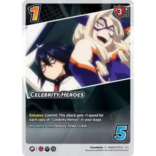 Celebrity Heroes, 3/3, P, UniVersus, Promos