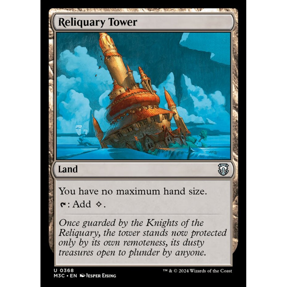 Reliquary Tower, 368, uncommon, Magic: The Gathering, Modern Horizons 3