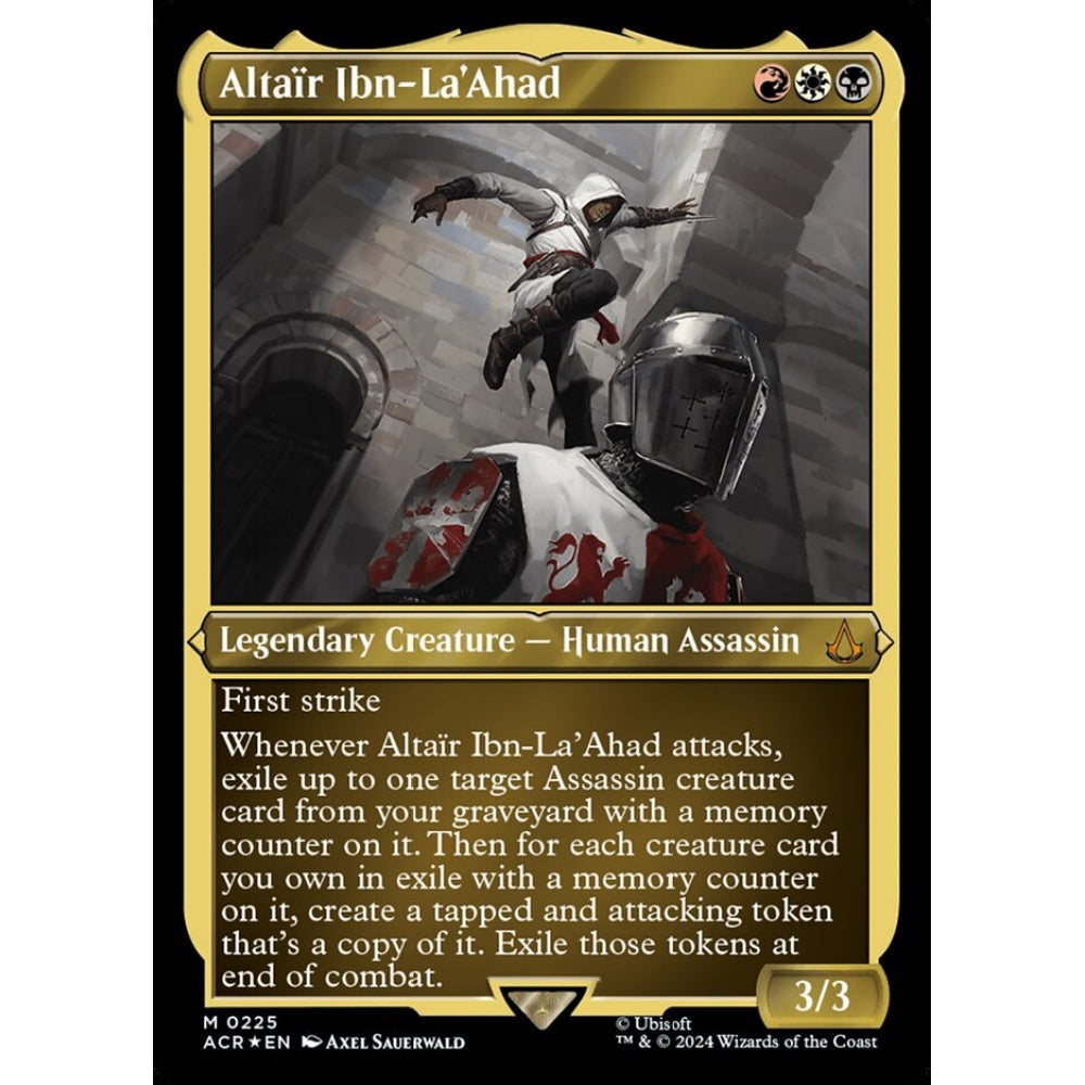 Altaïr Ibn-La'Ahad mythic 225 Magic the Gathering Assassin's Creed