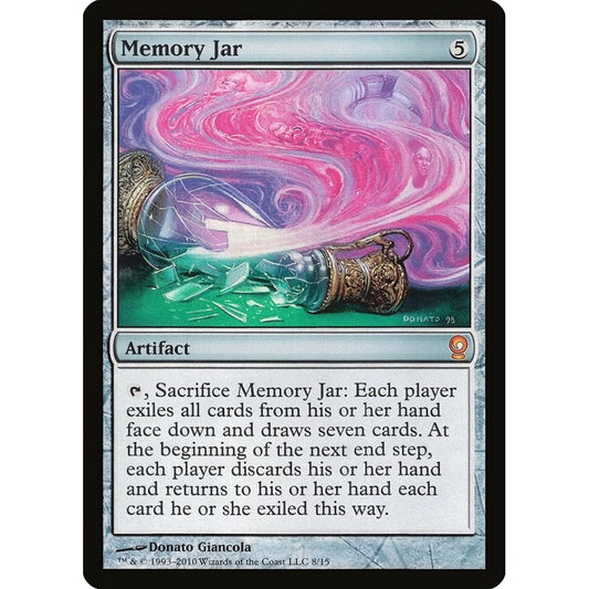 Memory Jar mythic 8 Magic the Gathering From the Vault: Relics