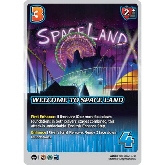 Welcome to Space Land, 3/21, UR, UniVersus, Cowboy Bebop & Trigun Stampede