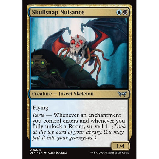 Skullsnap Nuisance, 234, uncommon, Magic: The Gathering, Duskmourn: House of Horror