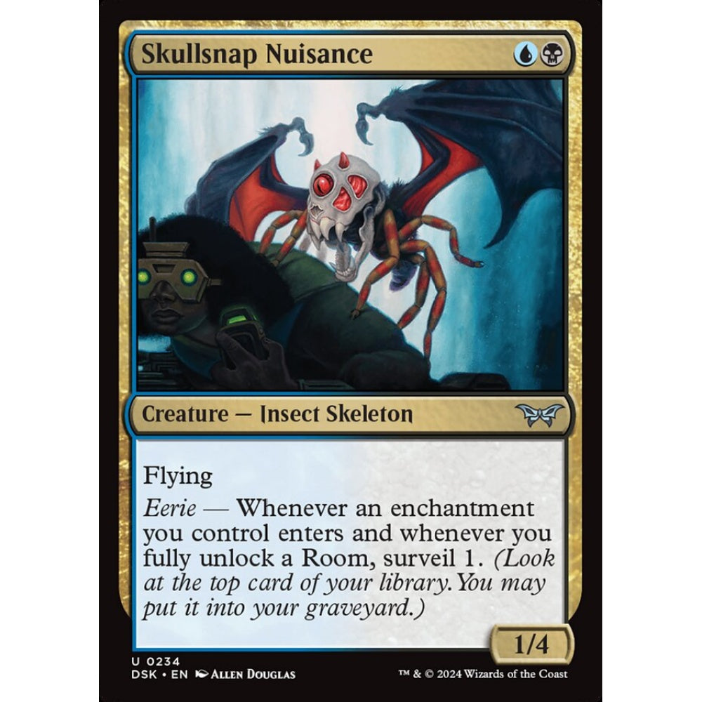 Skullsnap Nuisance, 234, uncommon, Magic: The Gathering, Duskmourn: House of Horror