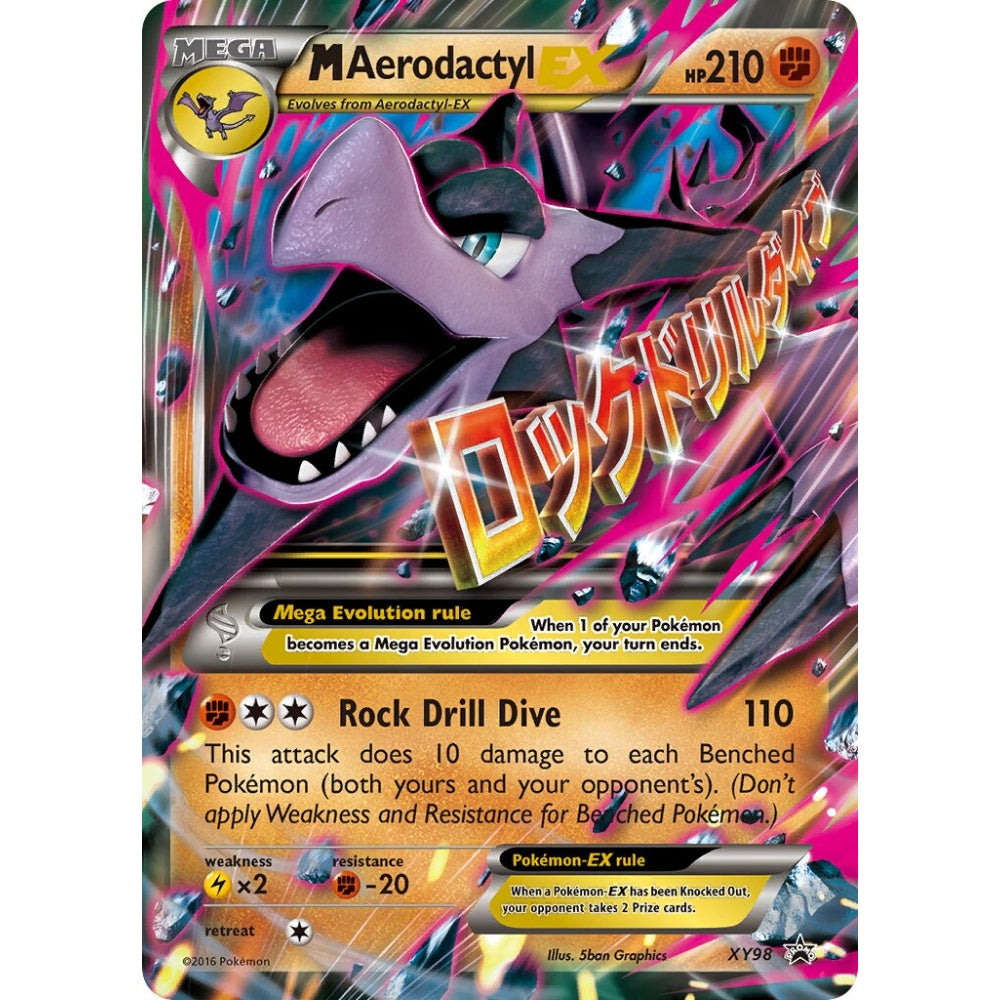 M Aerodactyl-EX Promo XY98 Pokemon Card Game XY Promos