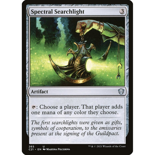 Spectral Searchlight uncommon 265 Magic the Gathering Commander 2021
