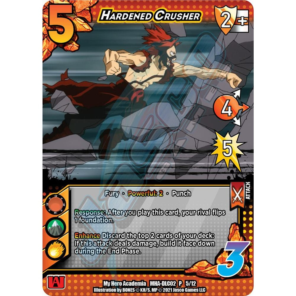 Hardened Crusher, 5/12, MHA-DLC02, Universus, MHA Promos, nan