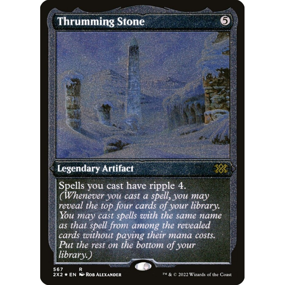 Thrumming Stone rare 567 Magic the Gathering Double Masters 2022