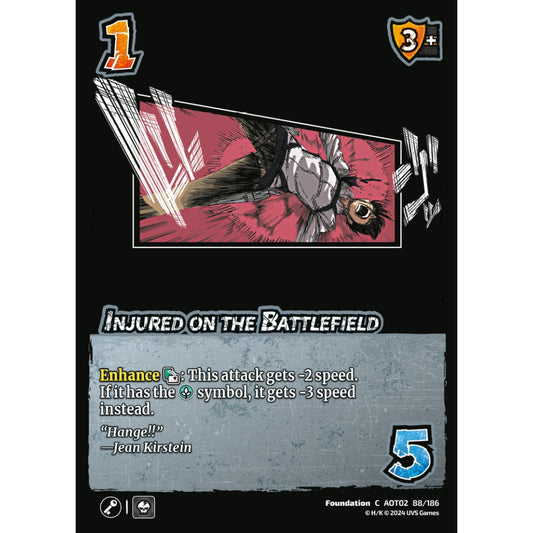 Injured on the Battlefield, 88/186, AOT02, Universus, Attack on Titan: Origins of Power, Foundation, C