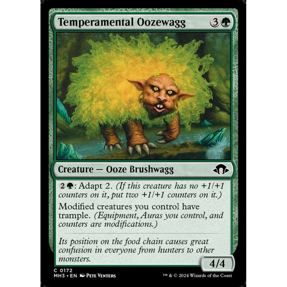 Temperamental Oozewagg, 172, common, Magic: The Gathering, Modern Horizons 3