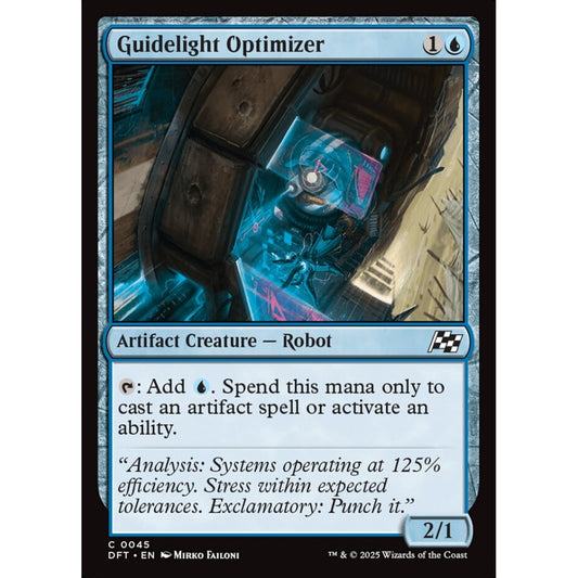 Guidelight Optimizer, 45, common, Magic: The Gathering, Aetherdrift