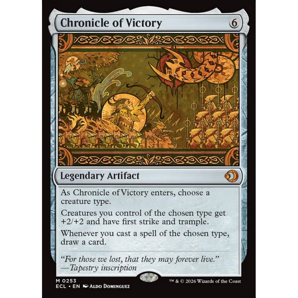 Chronicle of Victory mythic 253 Magic the Gathering Lorwyn Eclipsed